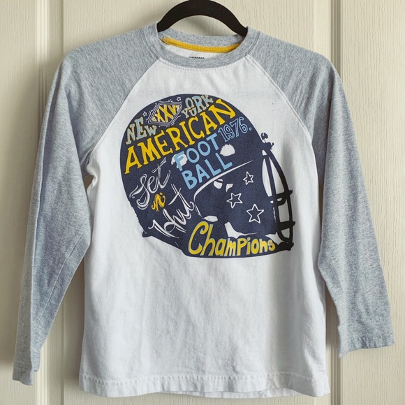 Boy’s Gymboreen Football Long-Sleeve Shirt - Picture 1 of 5